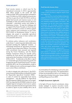 2013 G20 Summit Recommendations