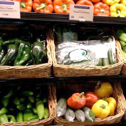 Vegetables in whole food market Credit Masahiro Ihara from Flickr cropped250x250