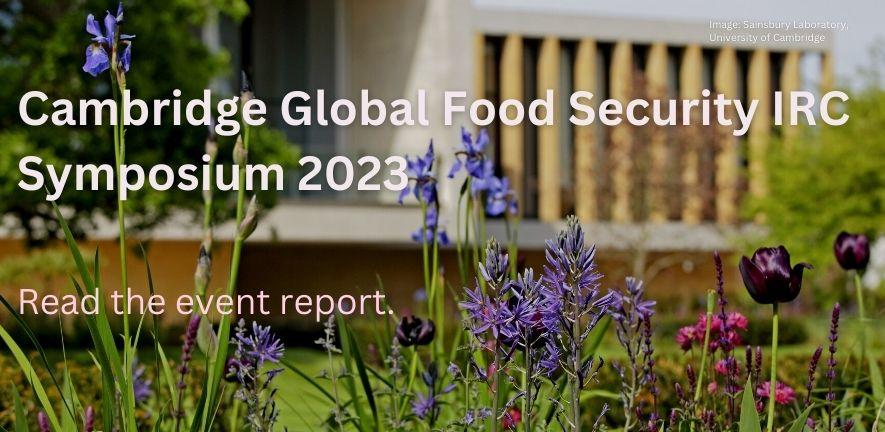 Global Food Security Symposium read the event report