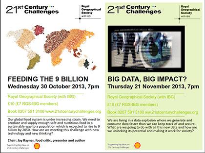 Royal Geographical Society & 21 Century Challenges Series - Feeding the 9 Billion
